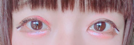 コトリ☆れいか(´∀`)プチプラ on LIPS 「セリアの涙袋ライナー2色前回はスパークリングライトピンクを紹介..」(6枚目)