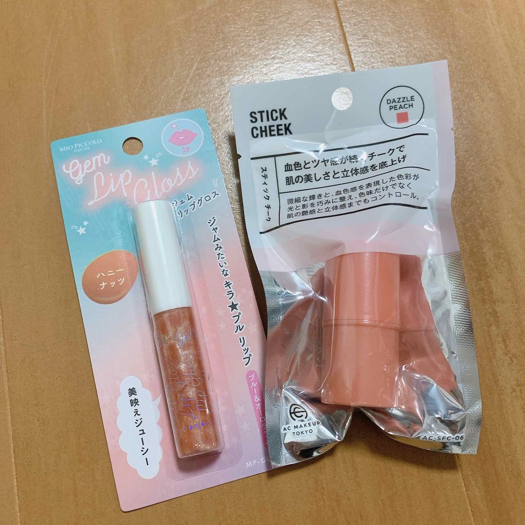 AC スティック チーク /AC MAKEUP/ジェル・クリームチークを使ったクチコミ（1枚目）