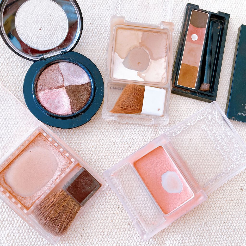 【旧品】パウダーチークス/キャンメイク/パウダーチークを使ったクチコミ(1枚目)