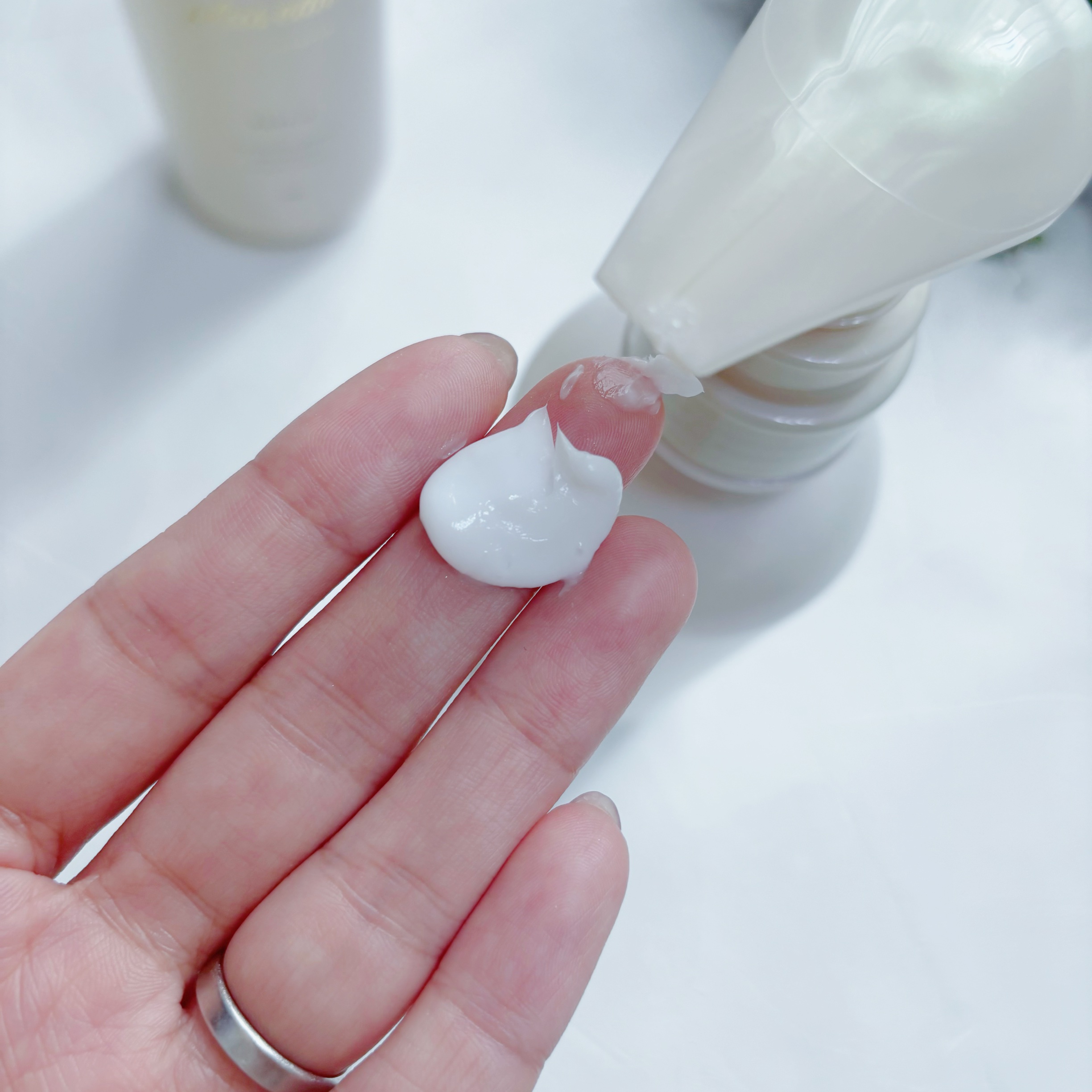 リポアシャンプー/リポアトリートメント/plus eau/市販シャンプーを使ったクチコミ（3枚目）