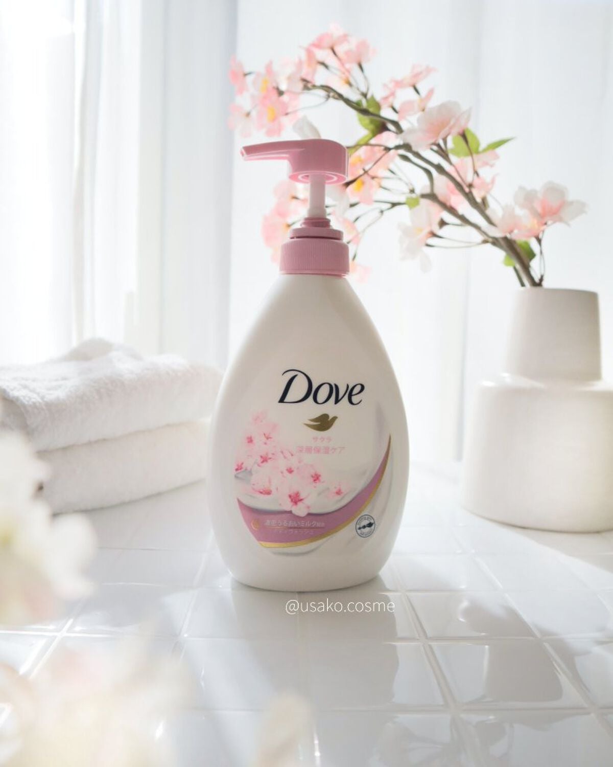 ボディウォッシュ サクラ/ダヴ/ボディソープを使ったクチコミ(1枚目)