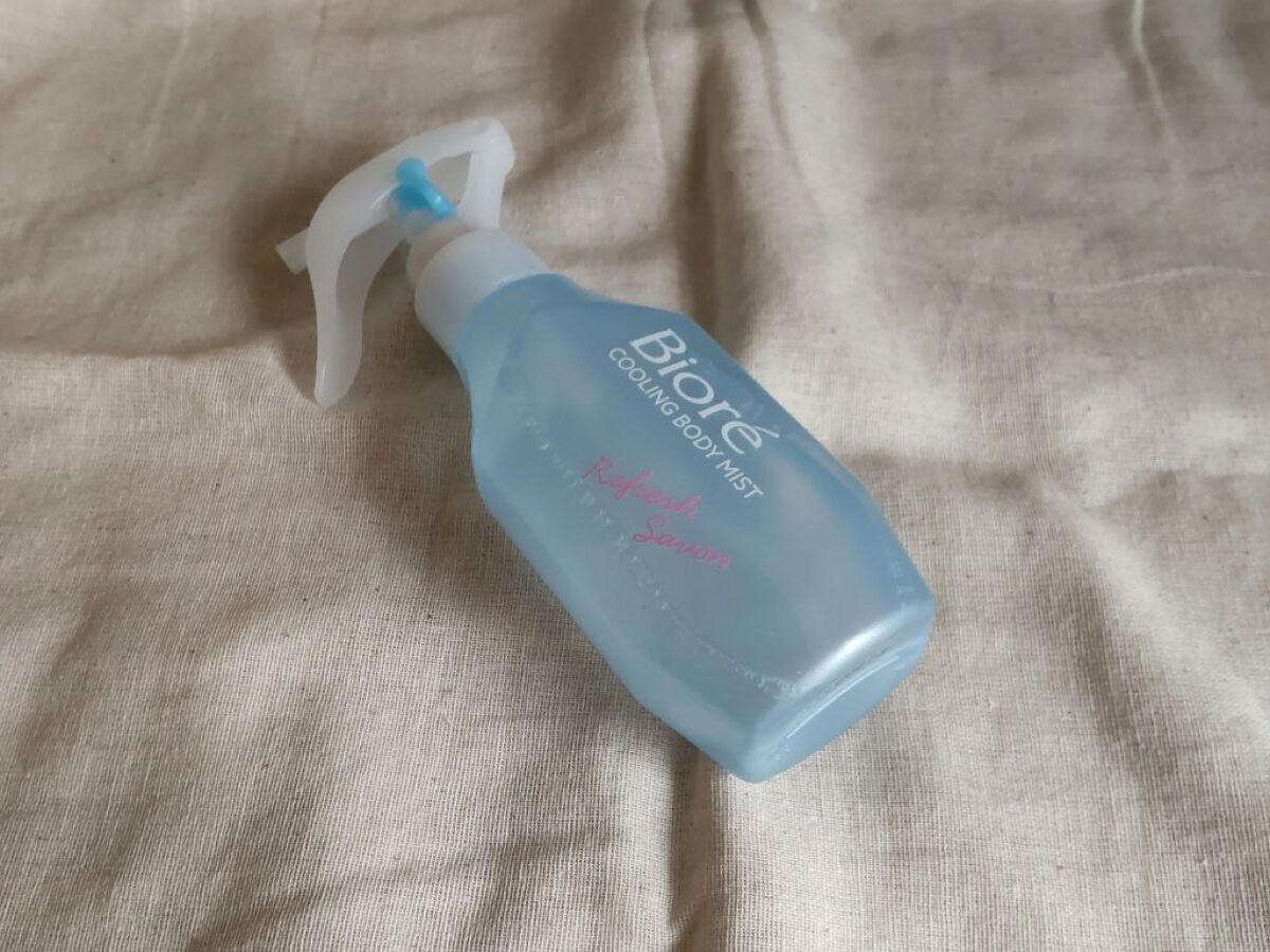 冷ハンディミスト リフレッシュサボンの香り/ビオレ/デオドラント・制汗剤を使ったクチコミ（2枚目）