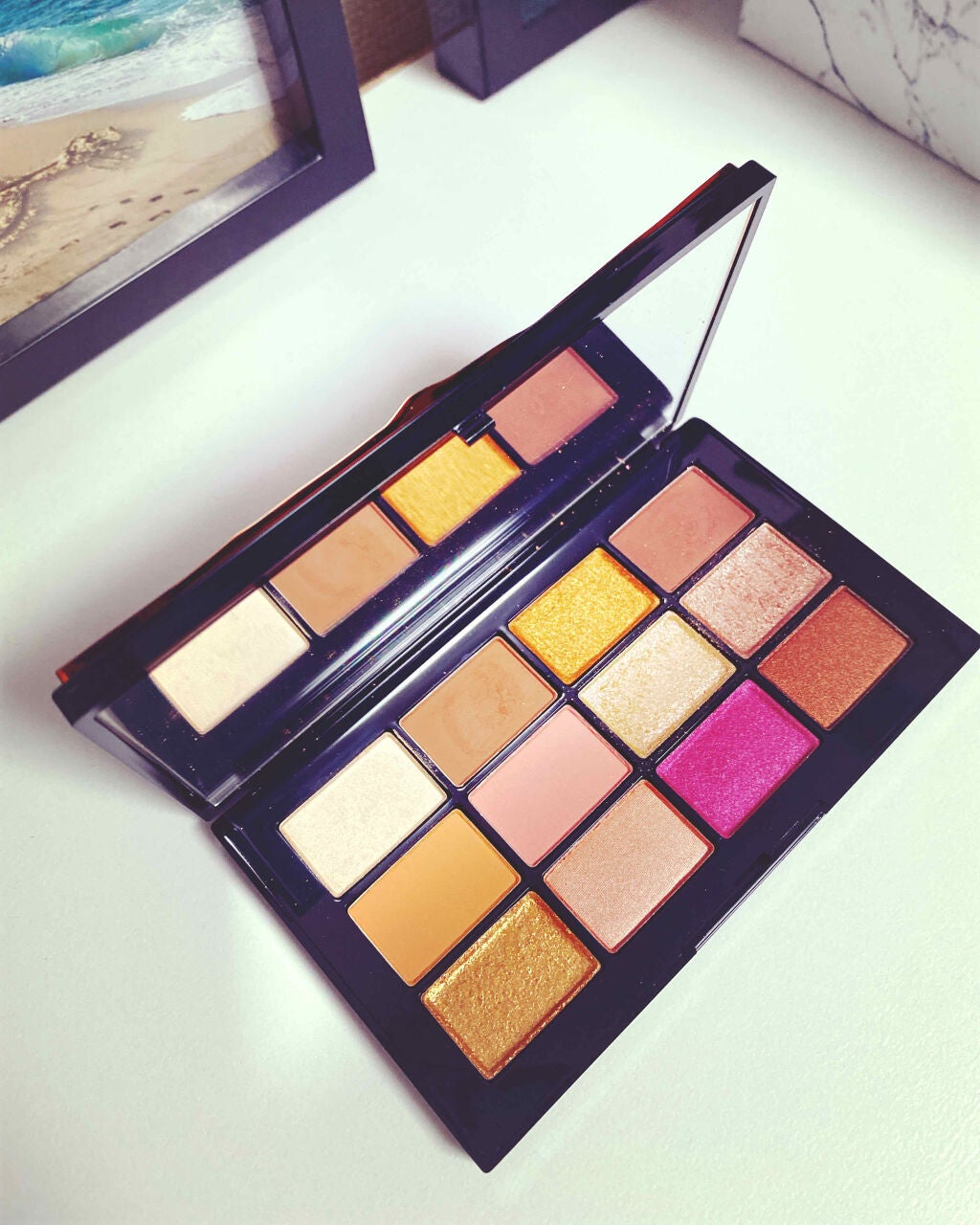 アフターグロー アイシャドーパレット/NARS/アイシャドウパレットを使ったクチコミ(2枚目)