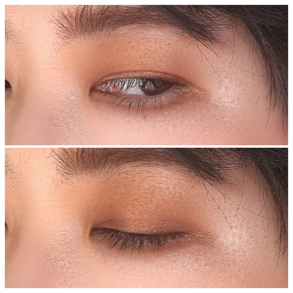 momoco on LIPS 「新入りの#ヴォランタリーベイシスアイパレットで今日もメイク。赤..」(3枚目)