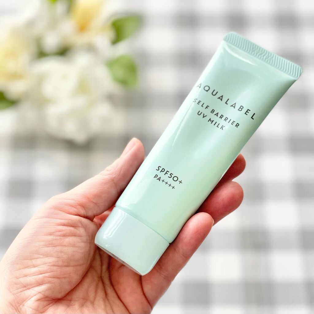 セルフバリア UV ミルク/アクアレーベル/乳液を使ったクチコミ(3枚目)