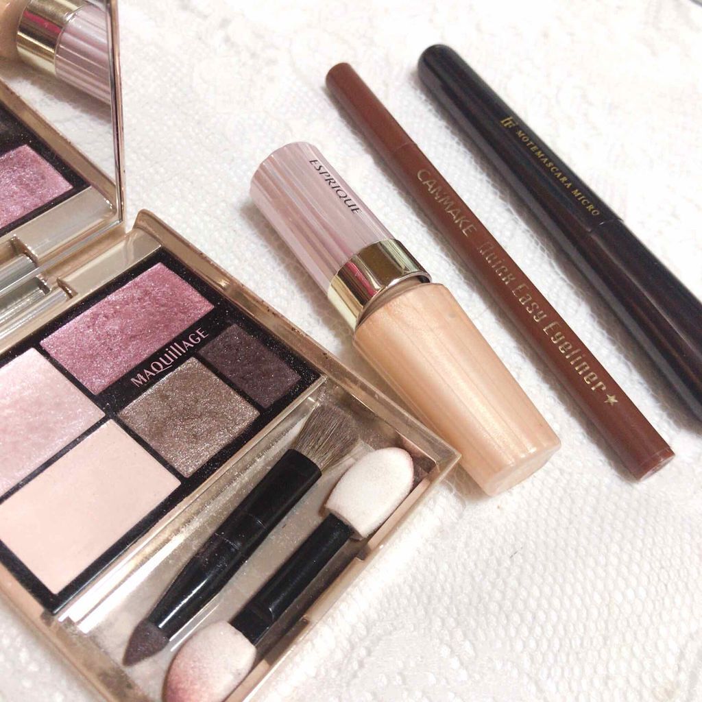 グロウ アイヴェール BE330 クリームベージュ/ESPRIQUE/リキッドアイシャドウを使ったクチコミ（2枚目）