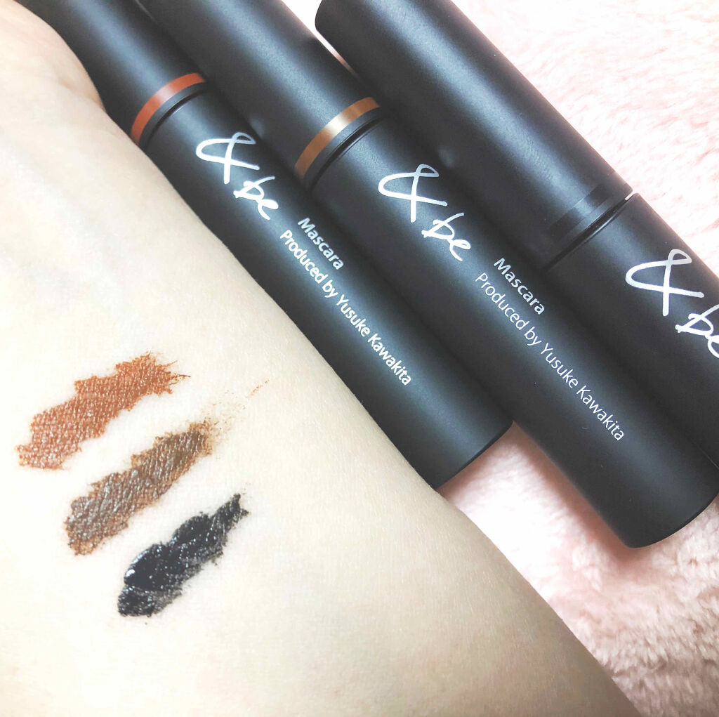 マスカラ ブラウン/＆be/マスカラを使ったクチコミ（1枚目）