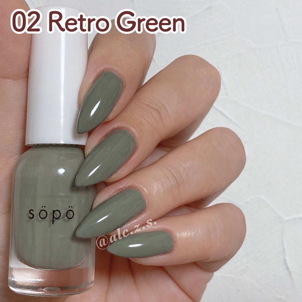 ネイルポリッシュ/sopo/マニキュアを使ったクチコミ(3枚目)