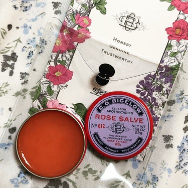 C.O. BIGELOW リップバーム ローズサーブのクチコミ「リップバーム
ローズサーブ

Hello to ROSE SALVE

💫22g  = ¥1,.....」（2枚目）