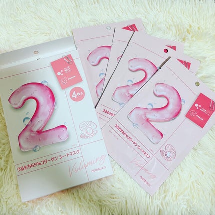 2番 うるもち65%コラーゲンシートマスク/numbuzin/シートマスク・パックを使ったクチコミ(1枚目)