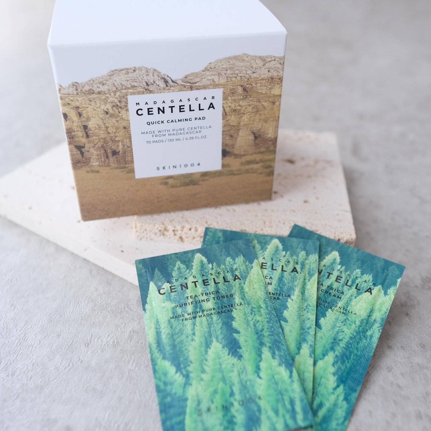 センテラ クイックカーミングパッド/SKIN1004/トナーパッドを使ったクチコミ(5枚目)