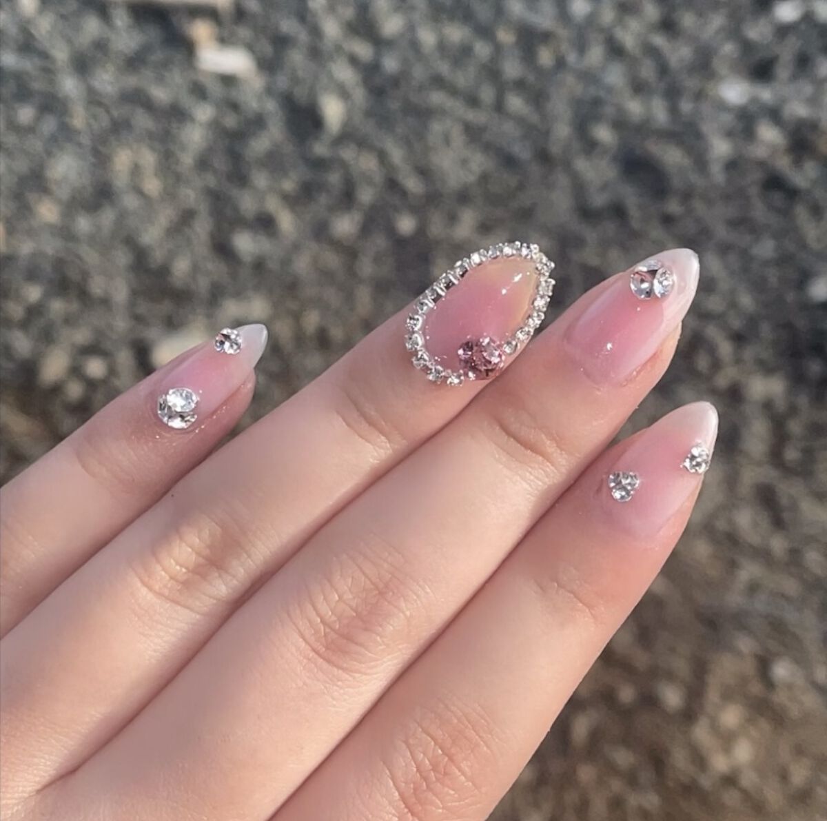 ネイルパーツ/セリア/ネイルチップ・パーツを使ったクチコミ（1枚目）