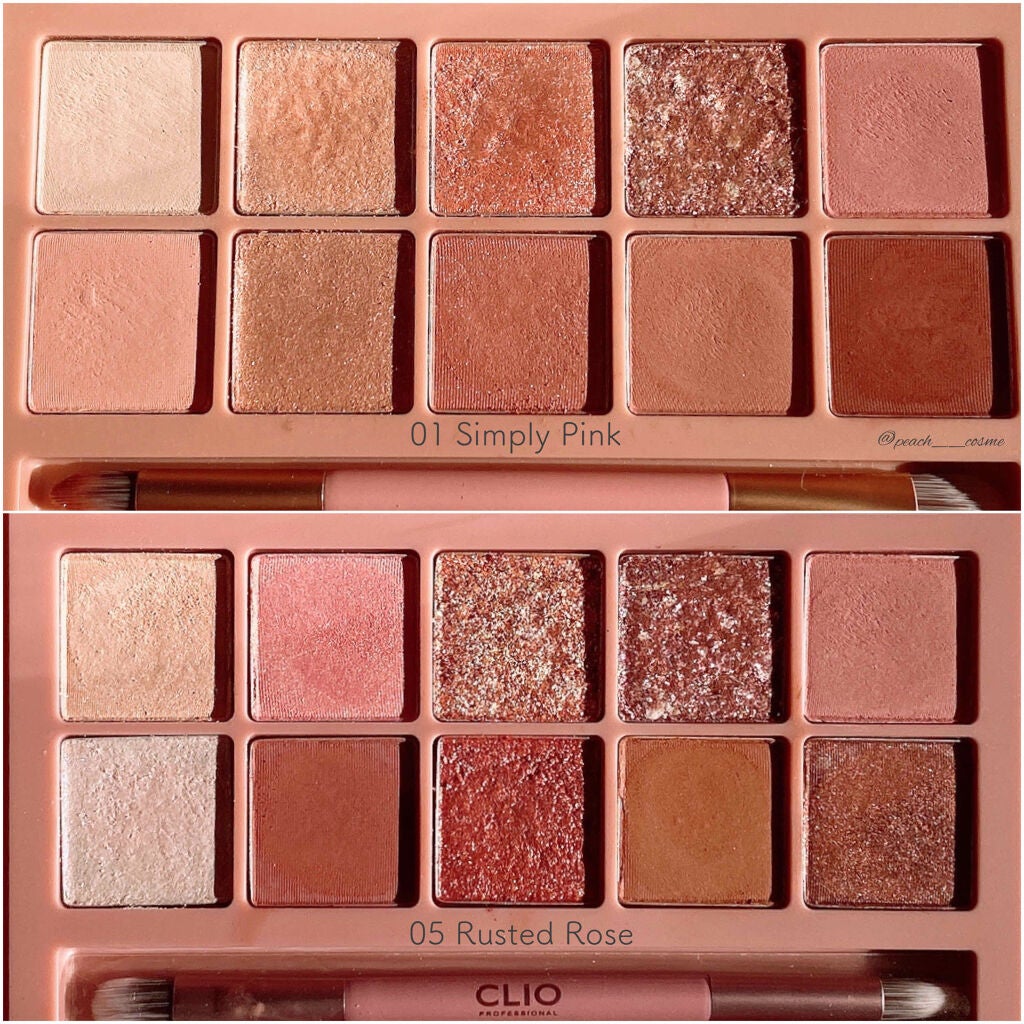 プロ アイ パレット/CLIO/アイシャドウパレットを使ったクチコミ(2枚目)