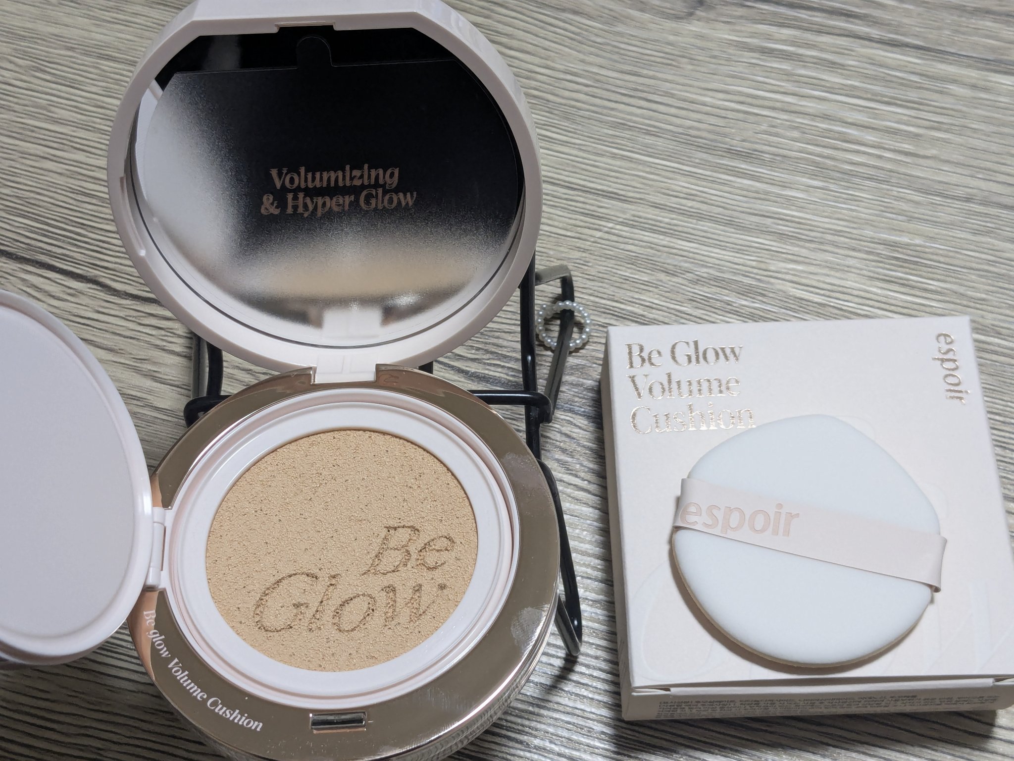 エスポア ビーグロー ボリュームクッション/espoir/クッションファンデーションを使ったクチコミ（2枚目）