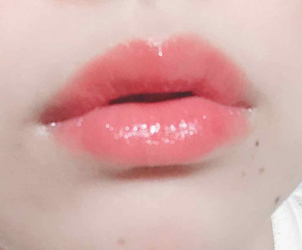 ラスティンググロスリップ/CEZANNE/口紅を使ったクチコミ(3枚目)