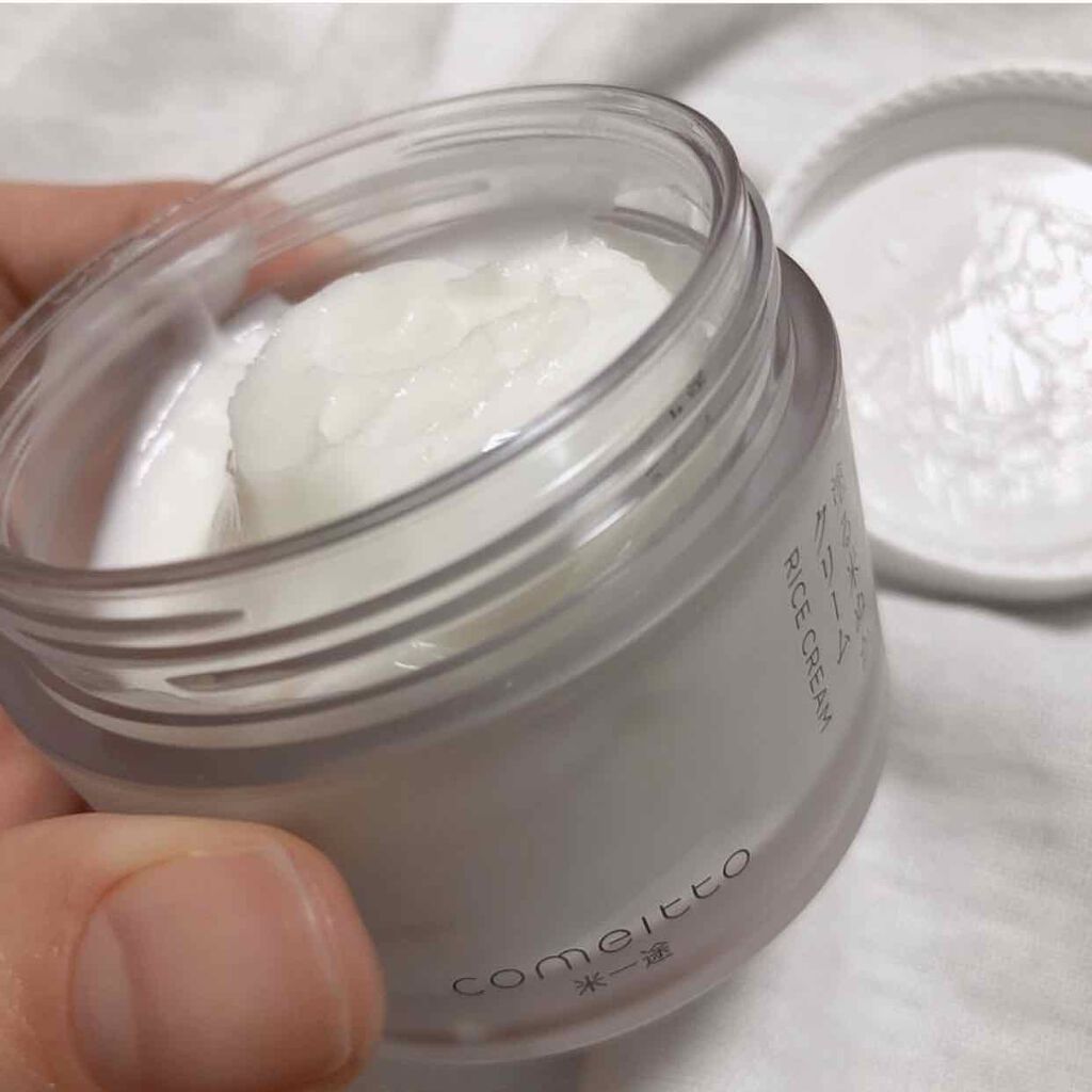 塗る米ぬかクリーム/米一途/フェイスクリームを使ったクチコミ(2枚目)