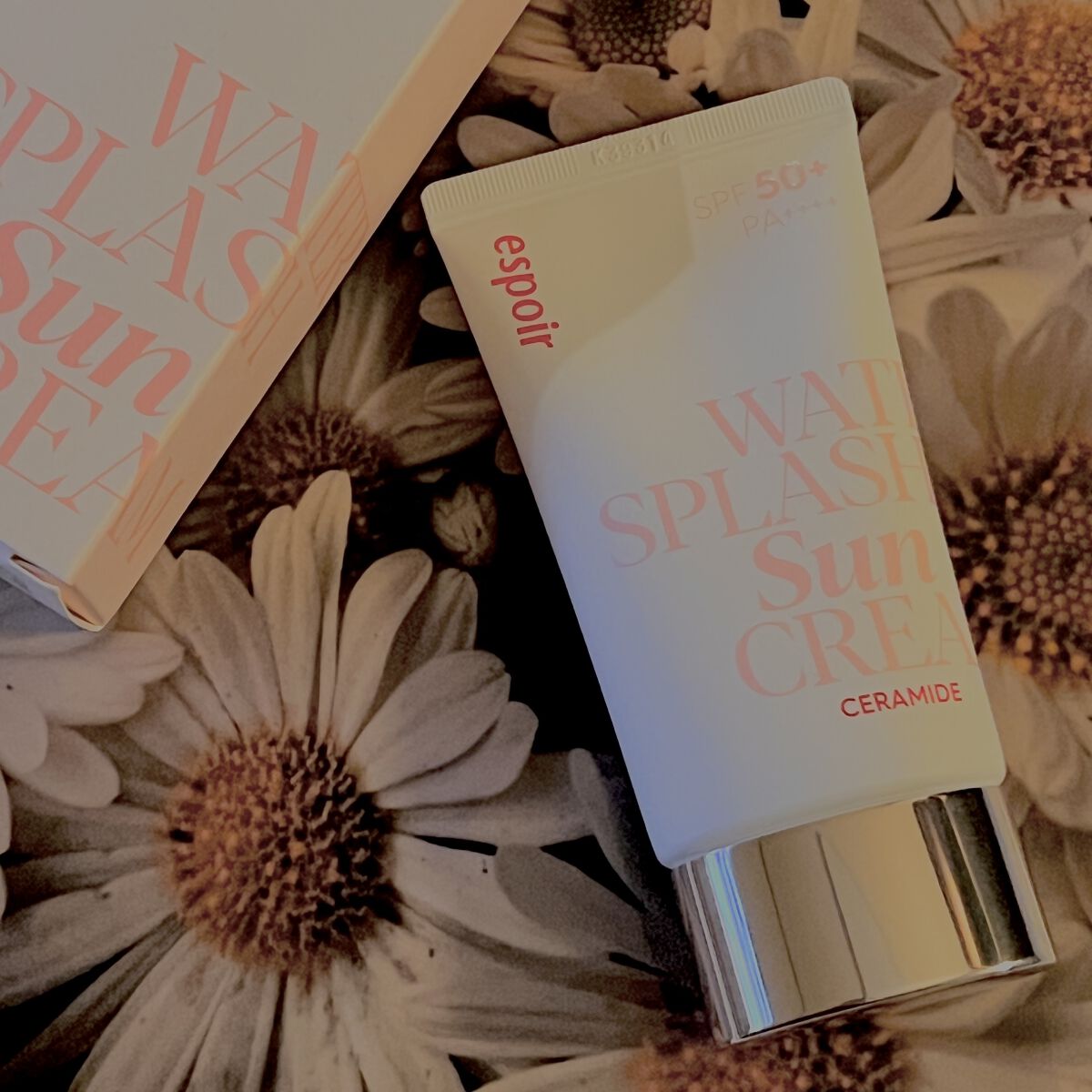 ウォータースプラッシュサンクリーム セラミド/espoir/日焼け止めクリームを使ったクチコミ（1枚目）