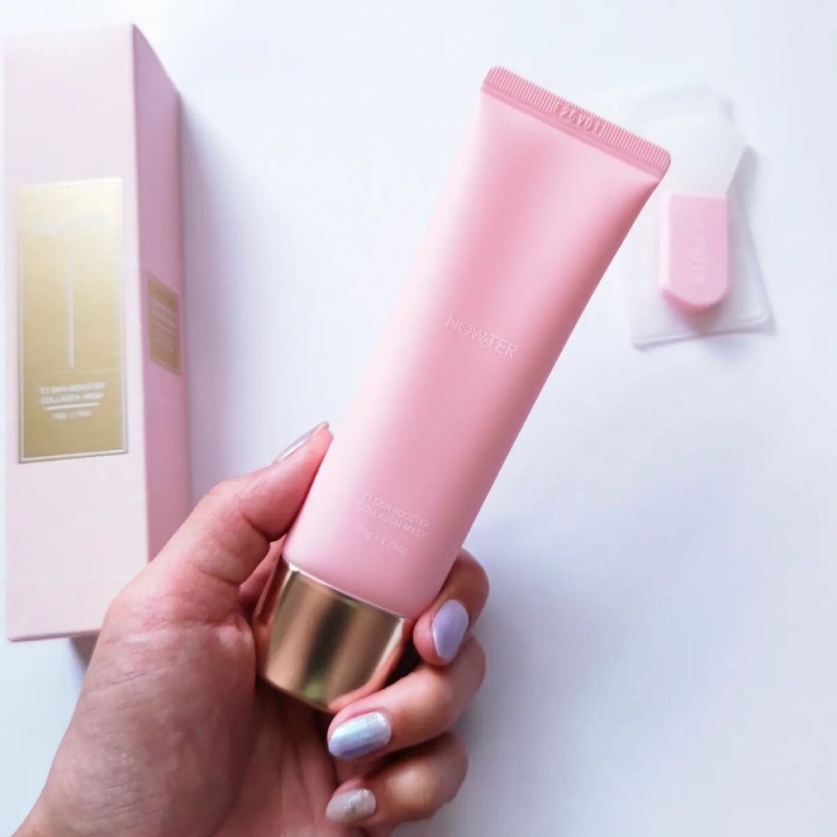T1 スキンブースター コラーゲンマスク/NOWATER/シートマスク・パックを使ったクチコミ(2枚目)