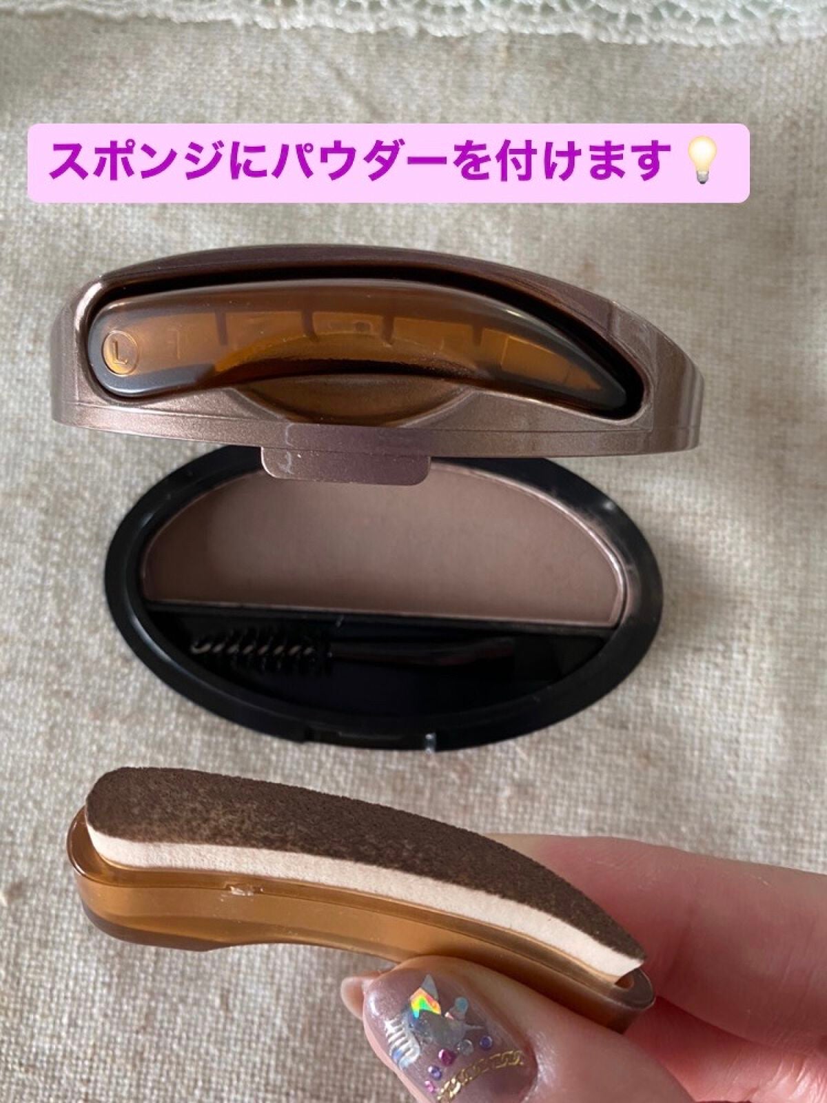 ニューアイブロウスタンプ/KISS NEW YORK/その他アイブロウを使ったクチコミ(3枚目)