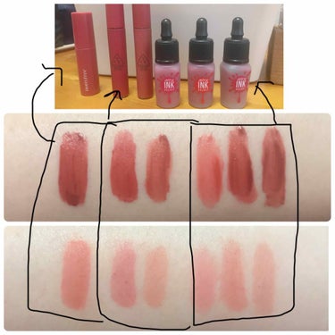 3CE VELVET LIP TINT/3CE/口紅を使ったクチコミ（2枚目）