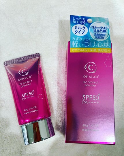 セルル  UVプロテクト プレミア SPF50+ PA++++/ceruru.b/日焼け止めクリームを使ったクチコミ(1枚目)