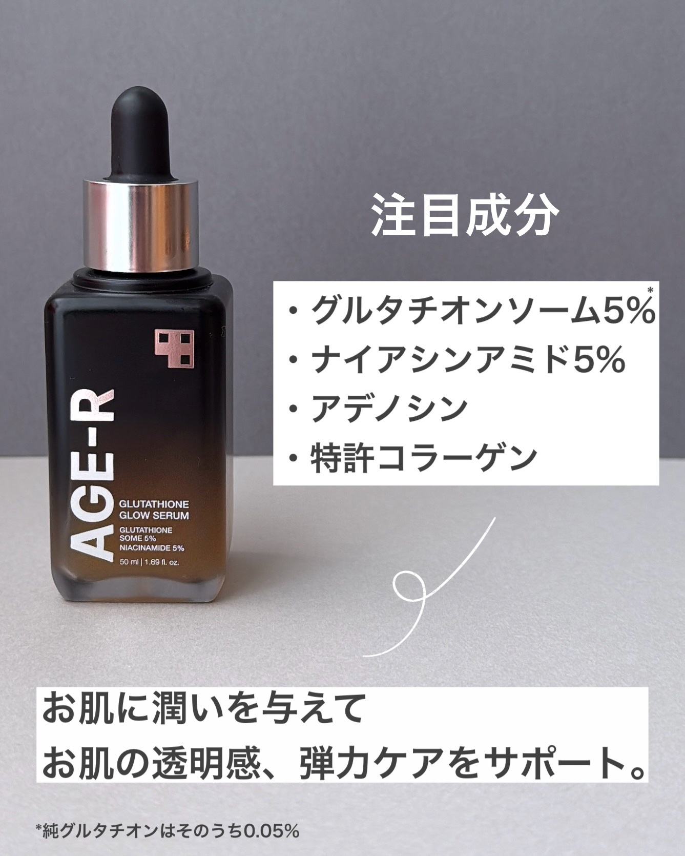 グルタチオングロウアンプル/MEDICUBE/美容液を使ったクチコミ（3枚目）