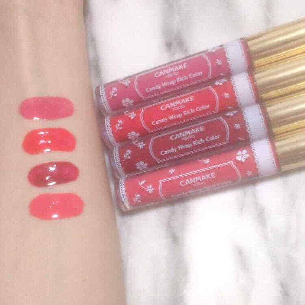 キャンディラップリッチカラー/キャンメイク/リップグロスを使ったクチコミ(2枚目)