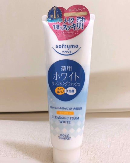 ソフティモ 薬用ホワイト クレンジングウォッシュ/ソフティモ/洗顔フォームを使ったクチコミ(1枚目)