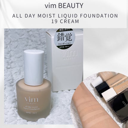 オールデイモイストリキッドファンデーション|vim BEAUTYの人気 オールデイモイストリキッドファンデーション|vim BEAUTYの人気