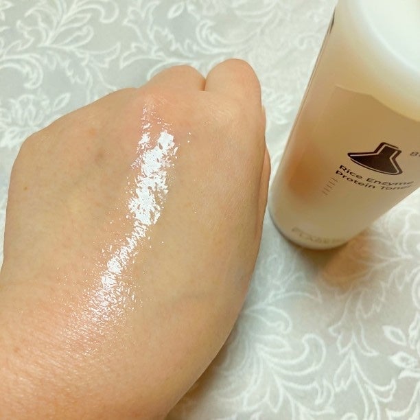 白米一番搾りタンパク質トナー/FLASKIN/化粧水を使ったクチコミ(9枚目)
