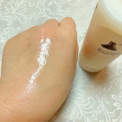白米一番搾りタンパク質トナー/FLASKIN/化粧水を使ったクチコミ(9枚目)