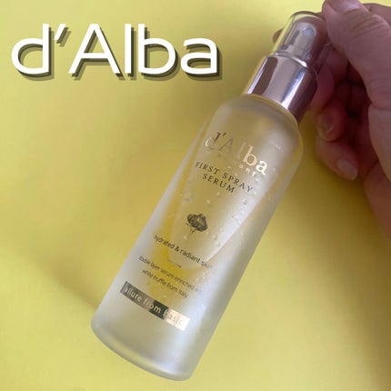 ダルバ ホワイトトリュフファーストスプレーセラム/ダルバ/ミスト状化粧水を使ったクチコミ(1枚目)