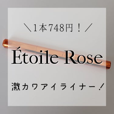アイライナー/Étoile Rose/リキッドアイライナーを使ったクチコミ（1枚目）