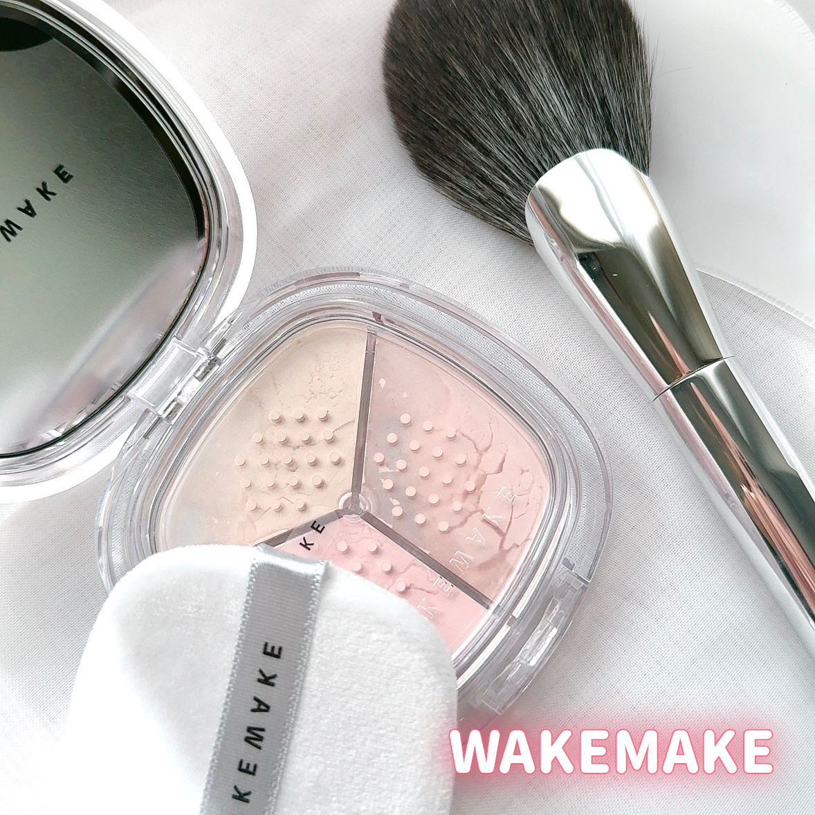 ステイフィクサーマルチカラーパウダー 03 サテンピンク/wakemake/ルースパウダーを使ったクチコミ（1枚目）