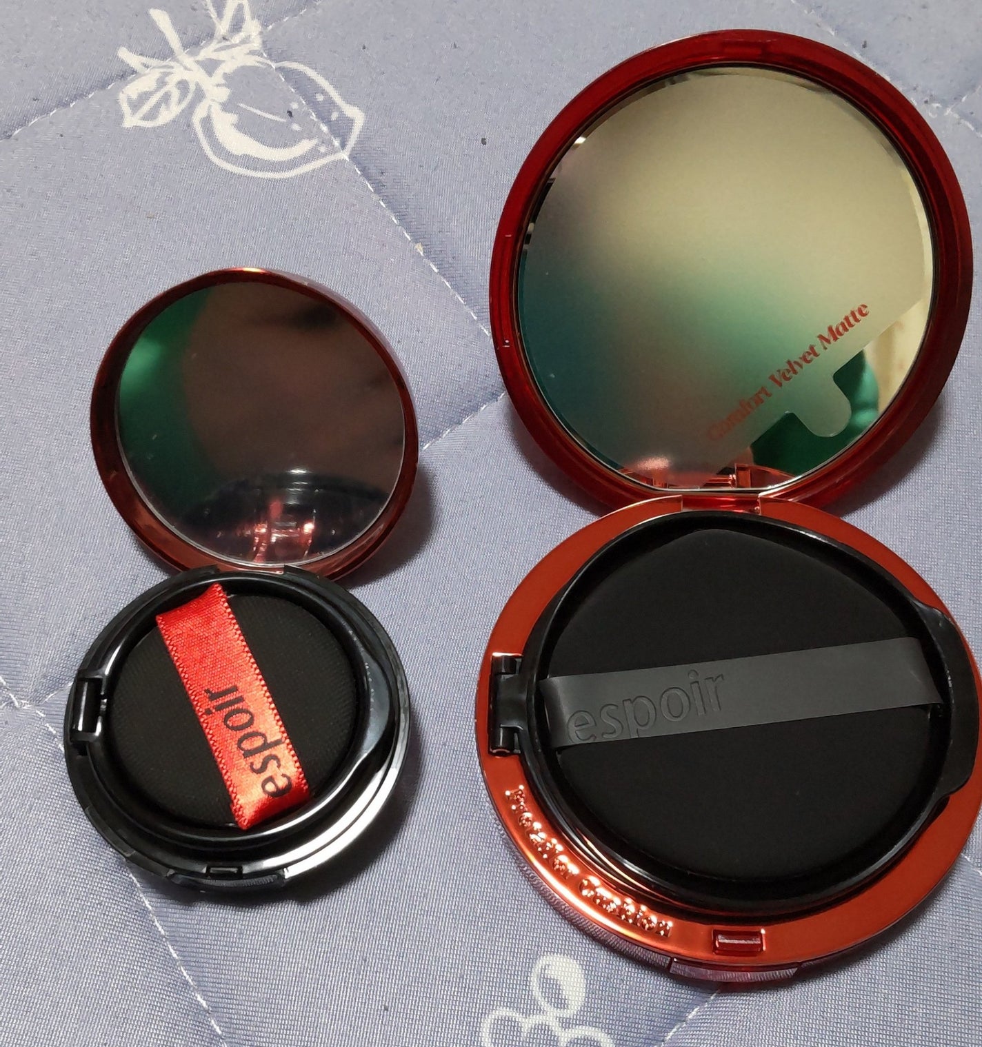 プロテーラービーベルベットカバークッション/espoir/クッションファンデーションを使ったクチコミ(4枚目)