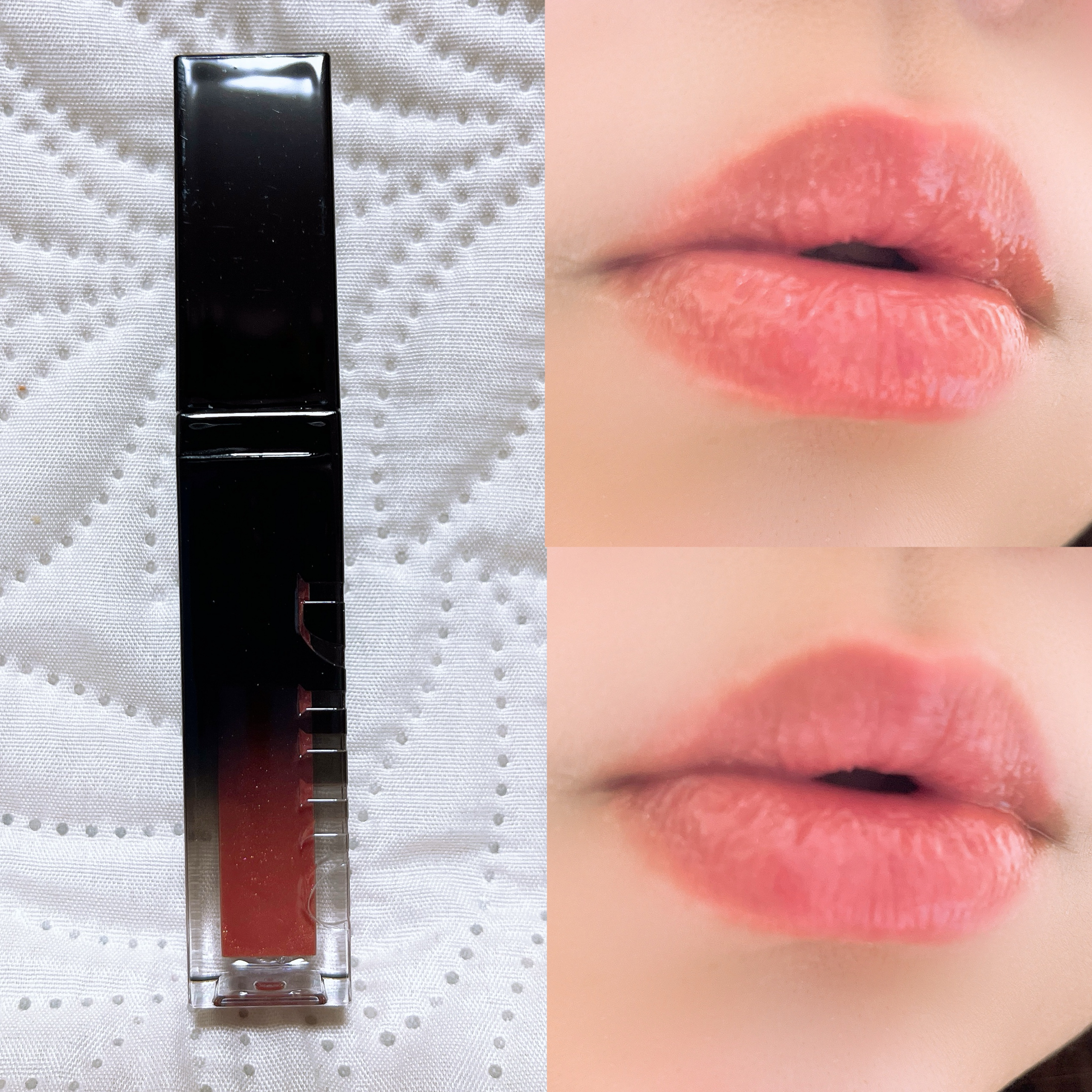 ボリュームパールキッスグロス/Dinto/リップグロスを使ったクチコミ（3枚目）