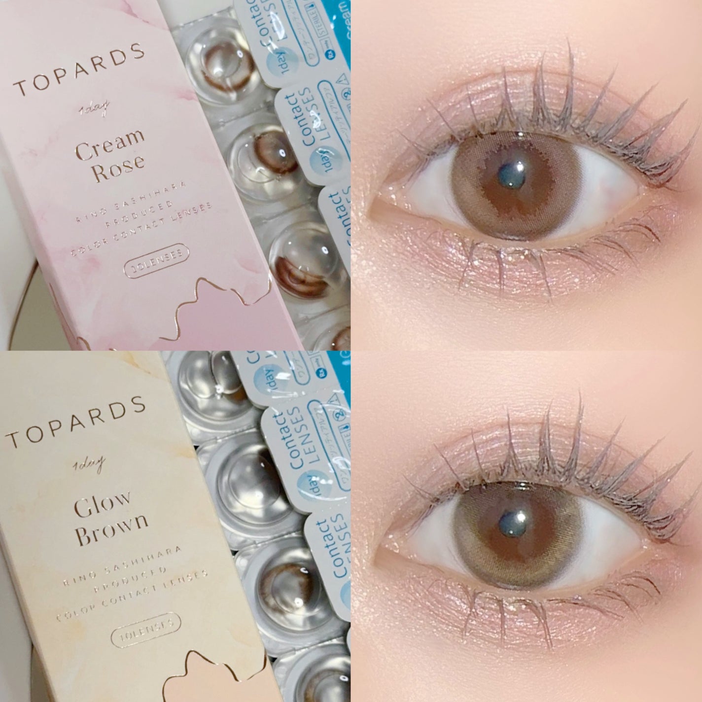 TOPARDS 1day/TOPARDS/ワンデー(1DAY)カラコンを使ったクチコミ(4枚目)