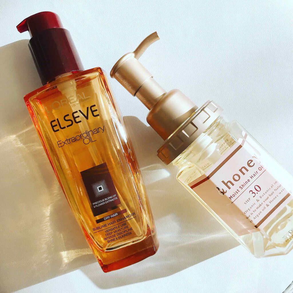 モイストシャイン ヘアオイル3.0/&honey/ヘアオイルを使ったクチコミ（1枚目）