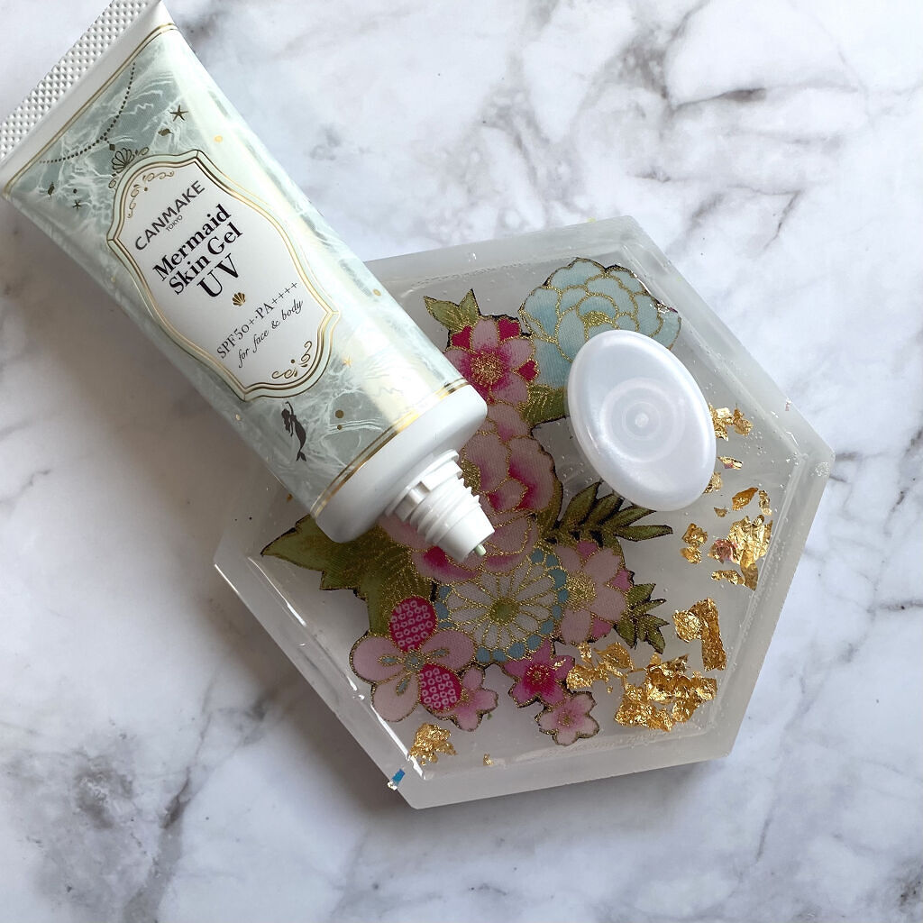 マーメイドスキンジェルUV/キャンメイク/日焼け止めジェルを使ったクチコミ（3枚目）