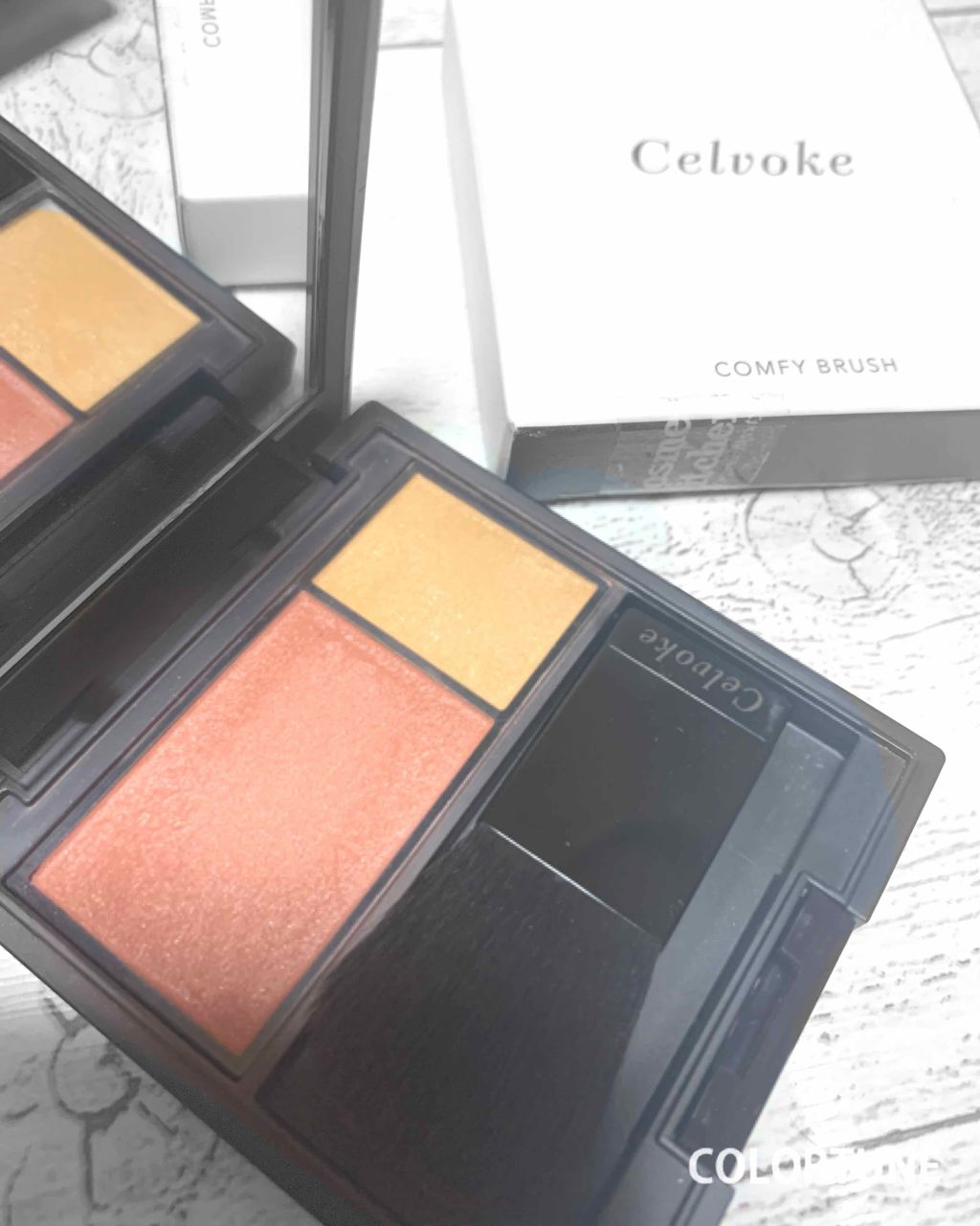 セルヴォーク カムフィー ブラッシュ/Celvoke/パウダーチークを使ったクチコミ(1枚目)