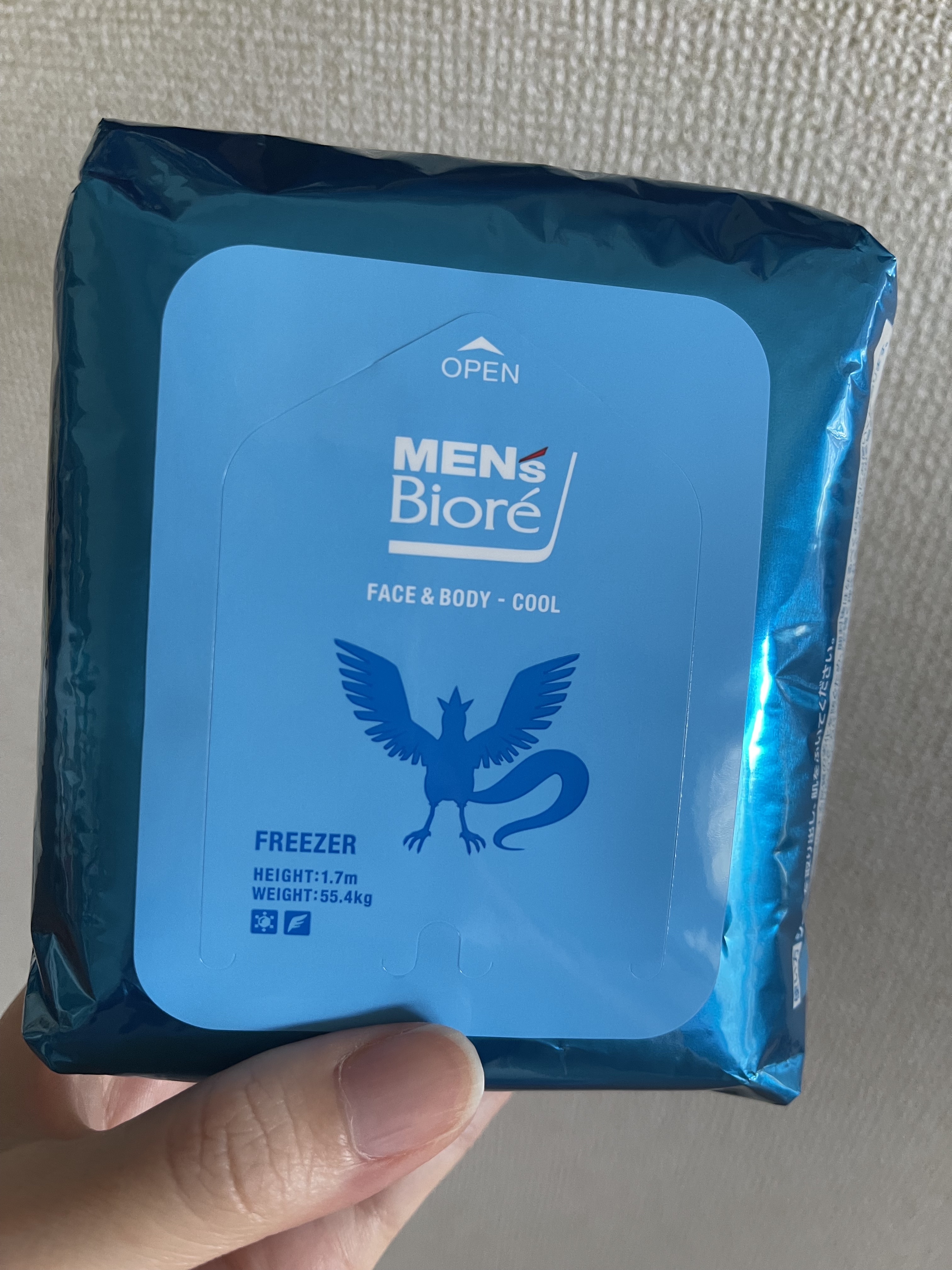 顔もふけるボディシート クールタイプ/メンズビオレ/ボディシートを使ったクチコミ（2枚目）