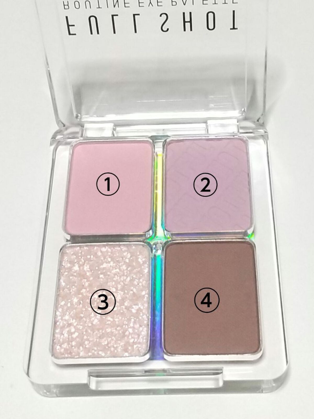 フルショット ルーティーン アイパレット/A’pieu/アイシャドウパレットを使ったクチコミ(3枚目)