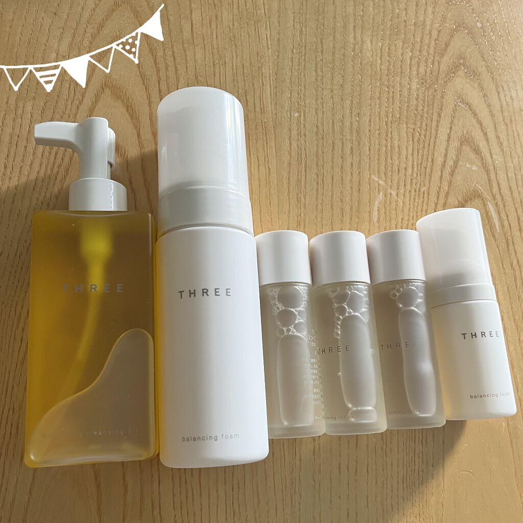 バランシング フォーム R/THREE/洗顔フォームを使ったクチコミ（1枚目）