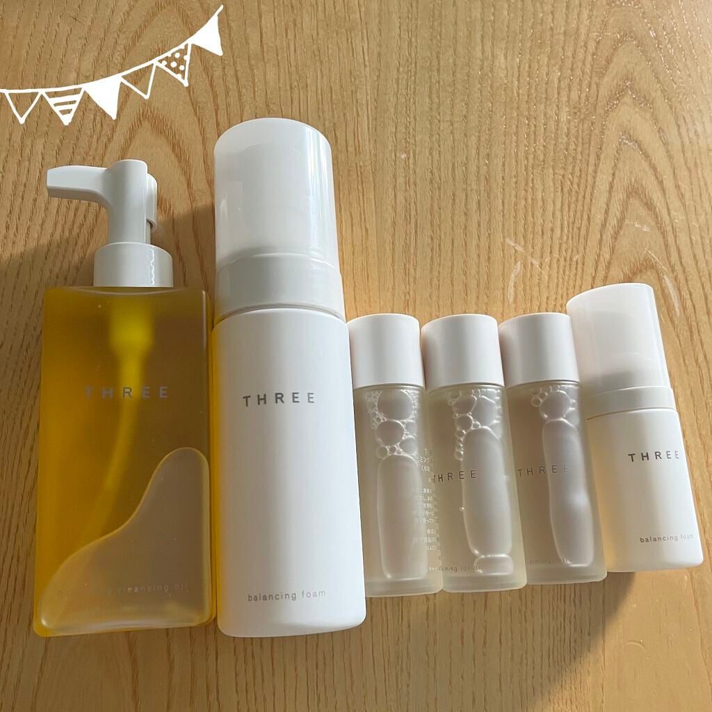 バランシング クレンジング オイル/THREE/オイルクレンジングを使ったクチコミ(1枚目)