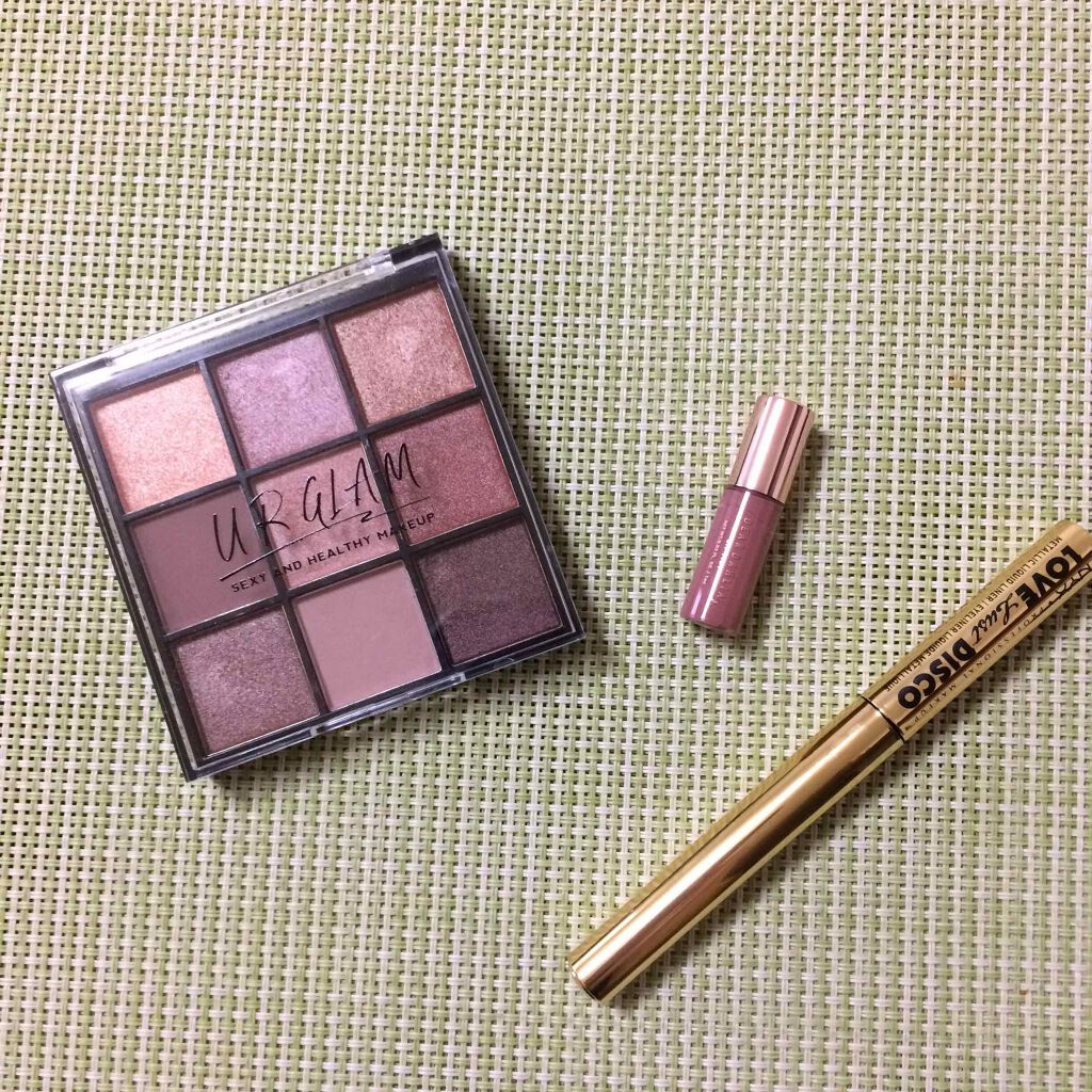 UR GLAM　BLOOMING EYE COLOR PALETTE/U R GLAM/アイシャドウパレットを使ったクチコミ（1枚目）