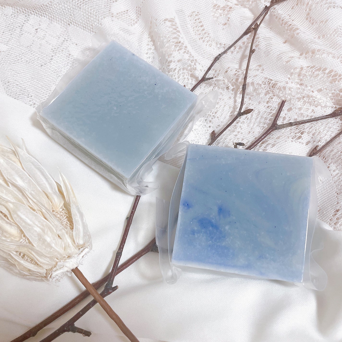 藍の石けん サボンドブルー/エル・カレア/ボディ石鹸を使ったクチコミ(2枚目)