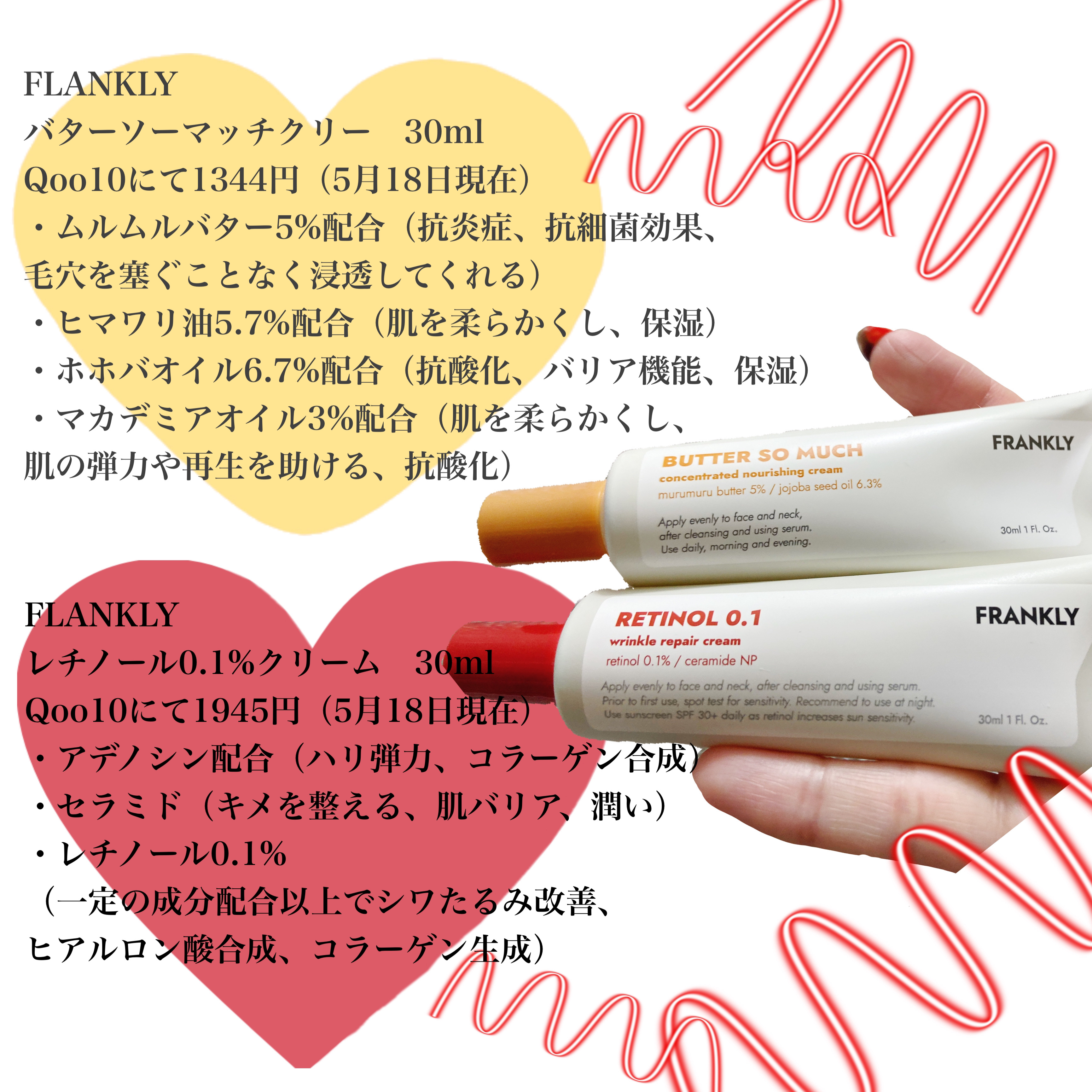 バターソーマッチクリーム/Frankly/フェイスクリームを使ったクチコミ（2枚目）