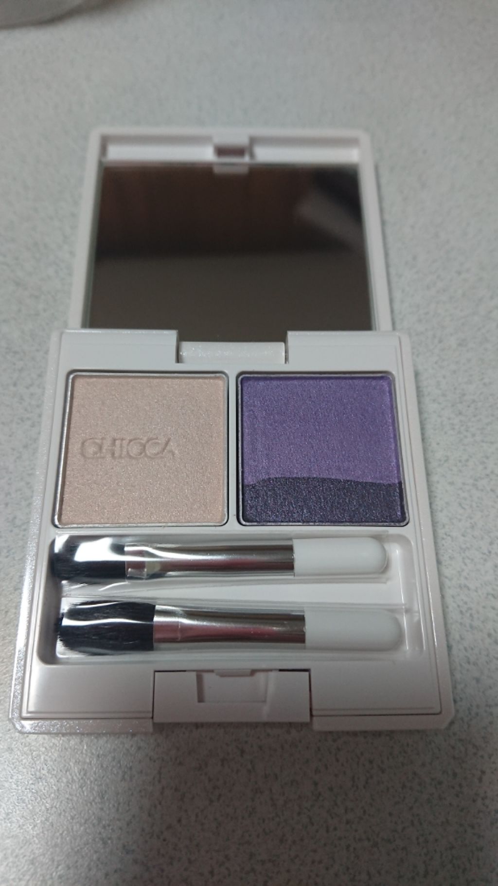 フローレスグロウ リッドテクスチャー アイシャドウ/CHICCA/アイシャドウパレットを使ったクチコミ(1枚目)