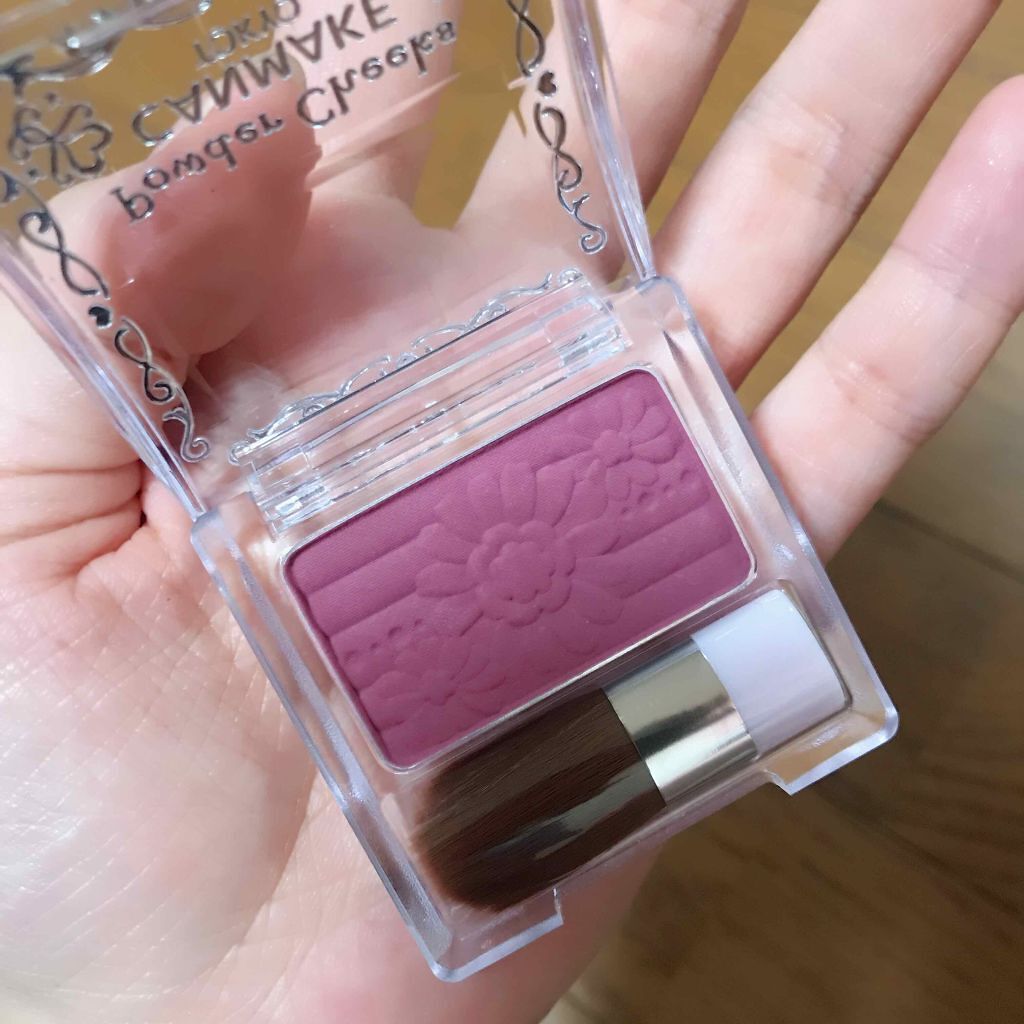 【旧品】パウダーチークス/キャンメイク/パウダーチークを使ったクチコミ(1枚目)