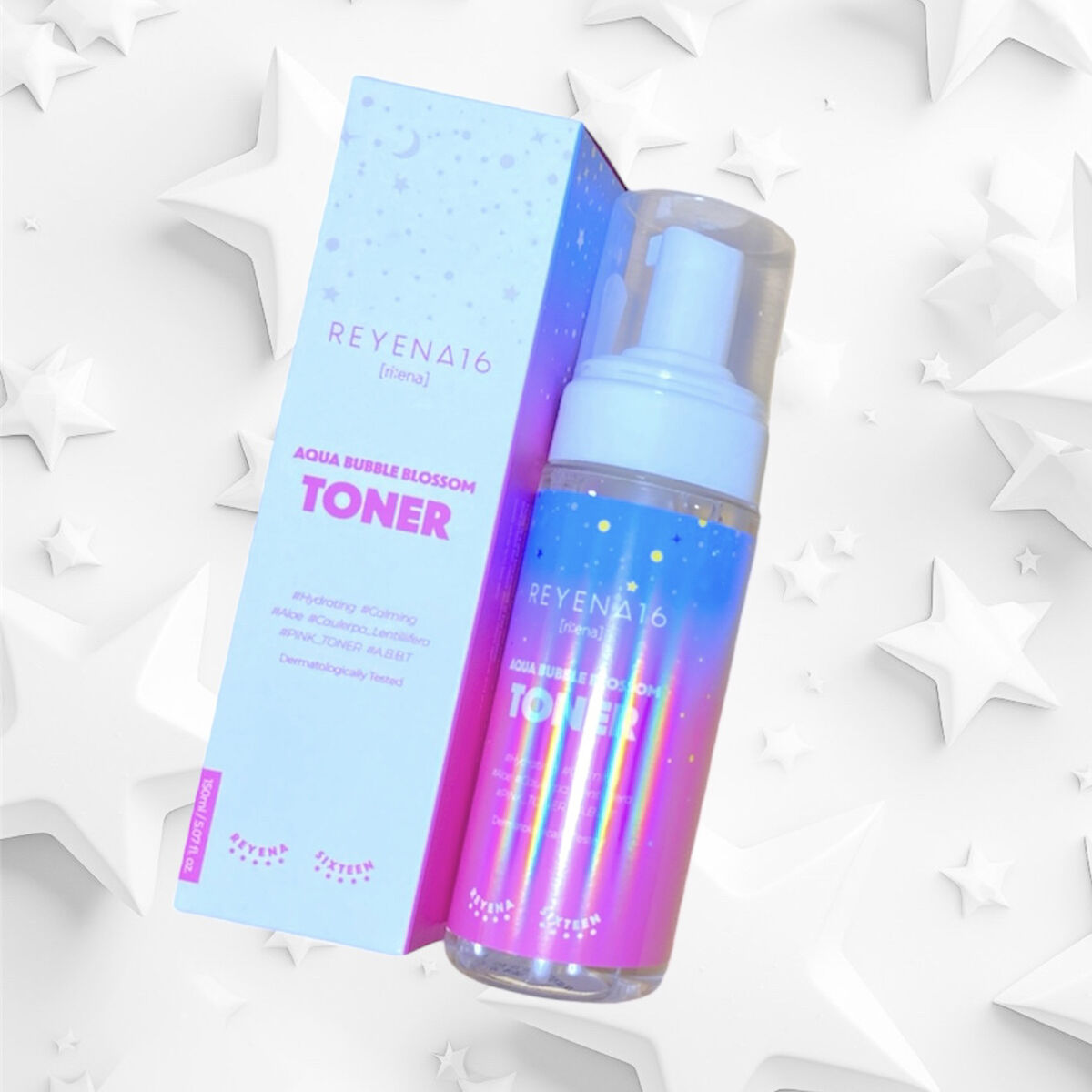 アクアバブルブロッサムトナー/REYENA16/化粧水を使ったクチコミ（1枚目）